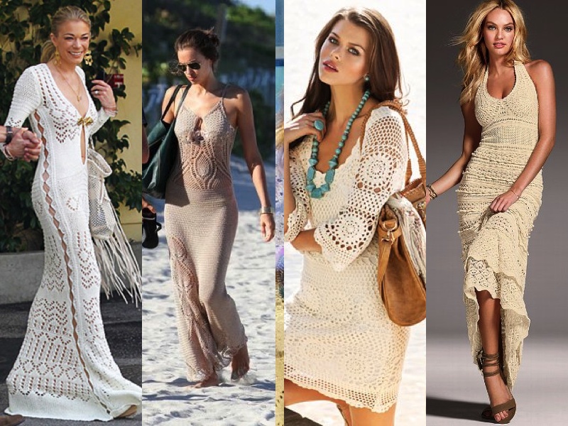 VESTIDOS LARGOS CRIOCHET